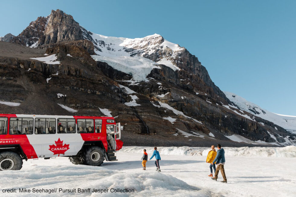 Banff Glacier bus adventure - Canadian Staycations